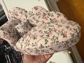 Floral Miniature Sofa Jewelry Holder