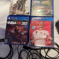Ps4 1 Controller 4 Games 