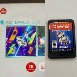 Just Dance 2022 Standard Edition - Nintendo Switch - Cartridge ONLY Tested OEM