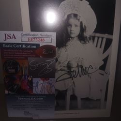 Marlene Diedrich Autographed JSA 