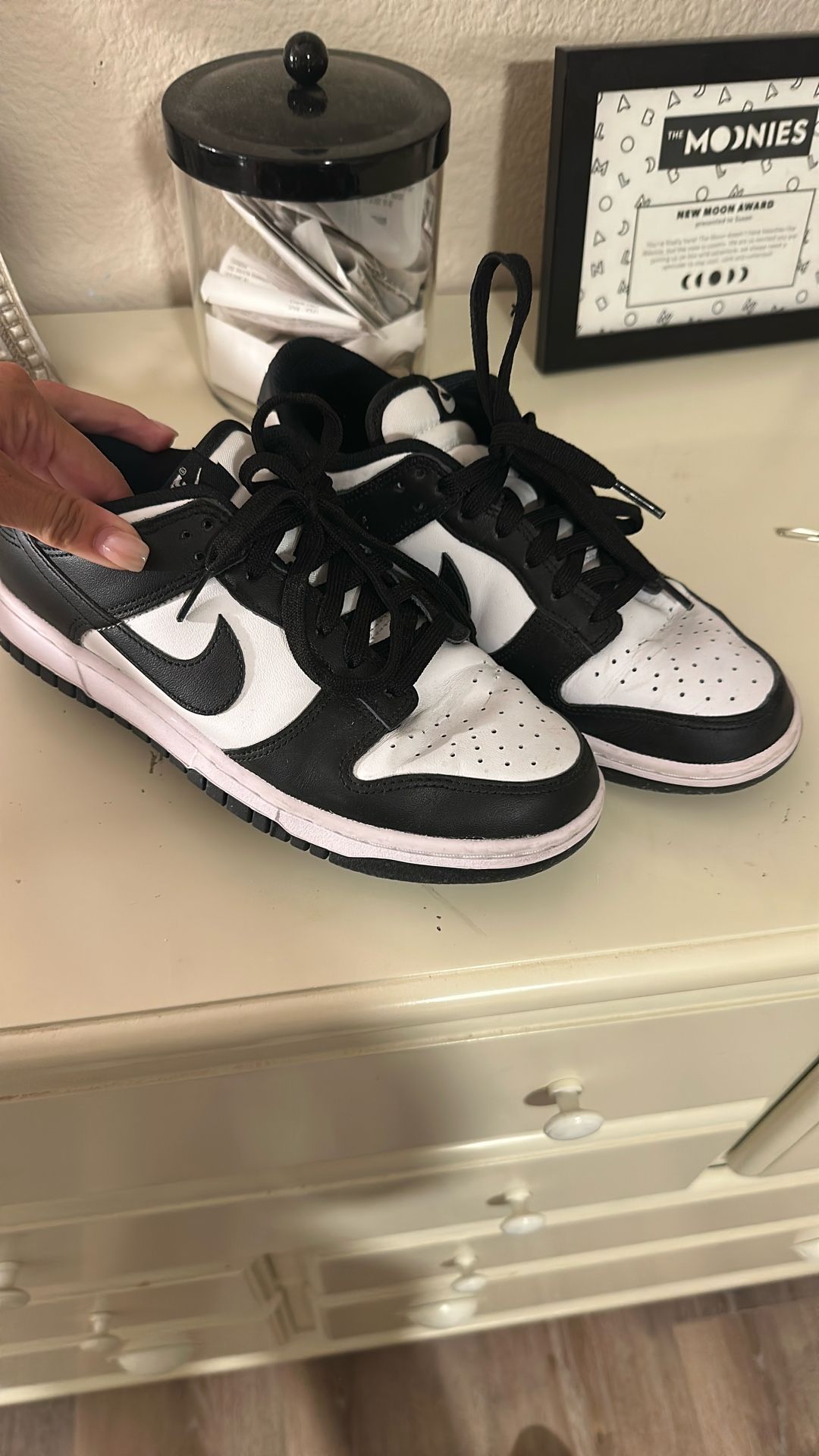 Black And White Panda Nikes