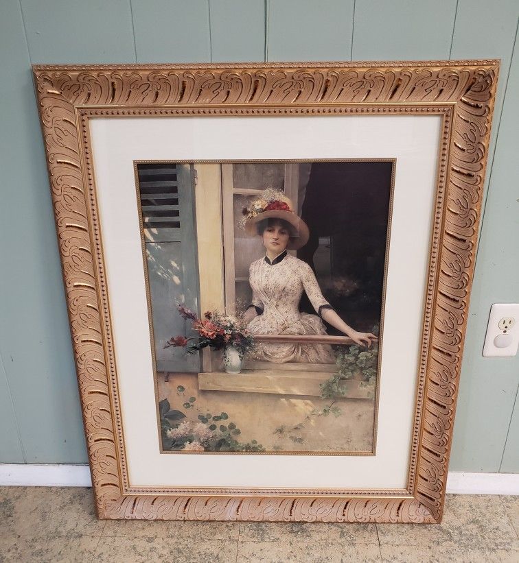 Framed Portrait 'Morning '