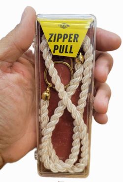 Vintage 1950s David Traum "Zip-It-Yourself" Zipper Pull In Its Original Packaging.