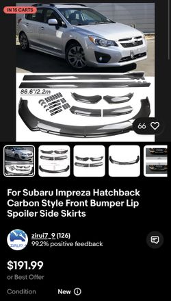 Subaru Bumper Lip