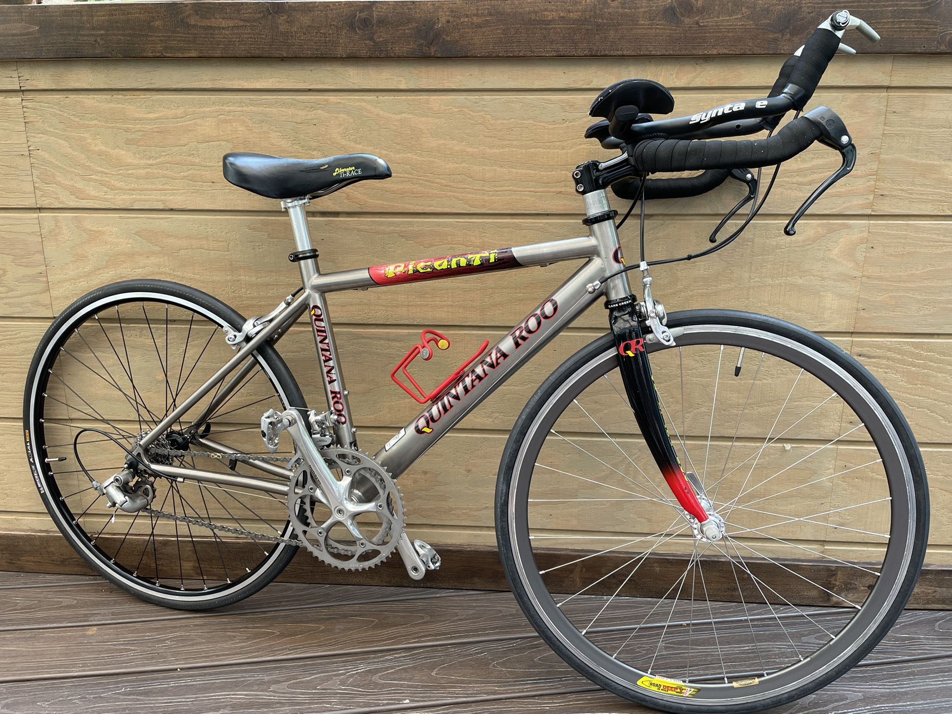 LIKE NEW Titanium Quintana Roo Picanti Road bike -Road bikes - bikes