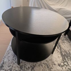 Lift-top Circular Coffee Table 