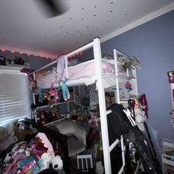 Bed For Sale And Desk On Bottom 