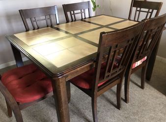Dining Table with 5 Chairs