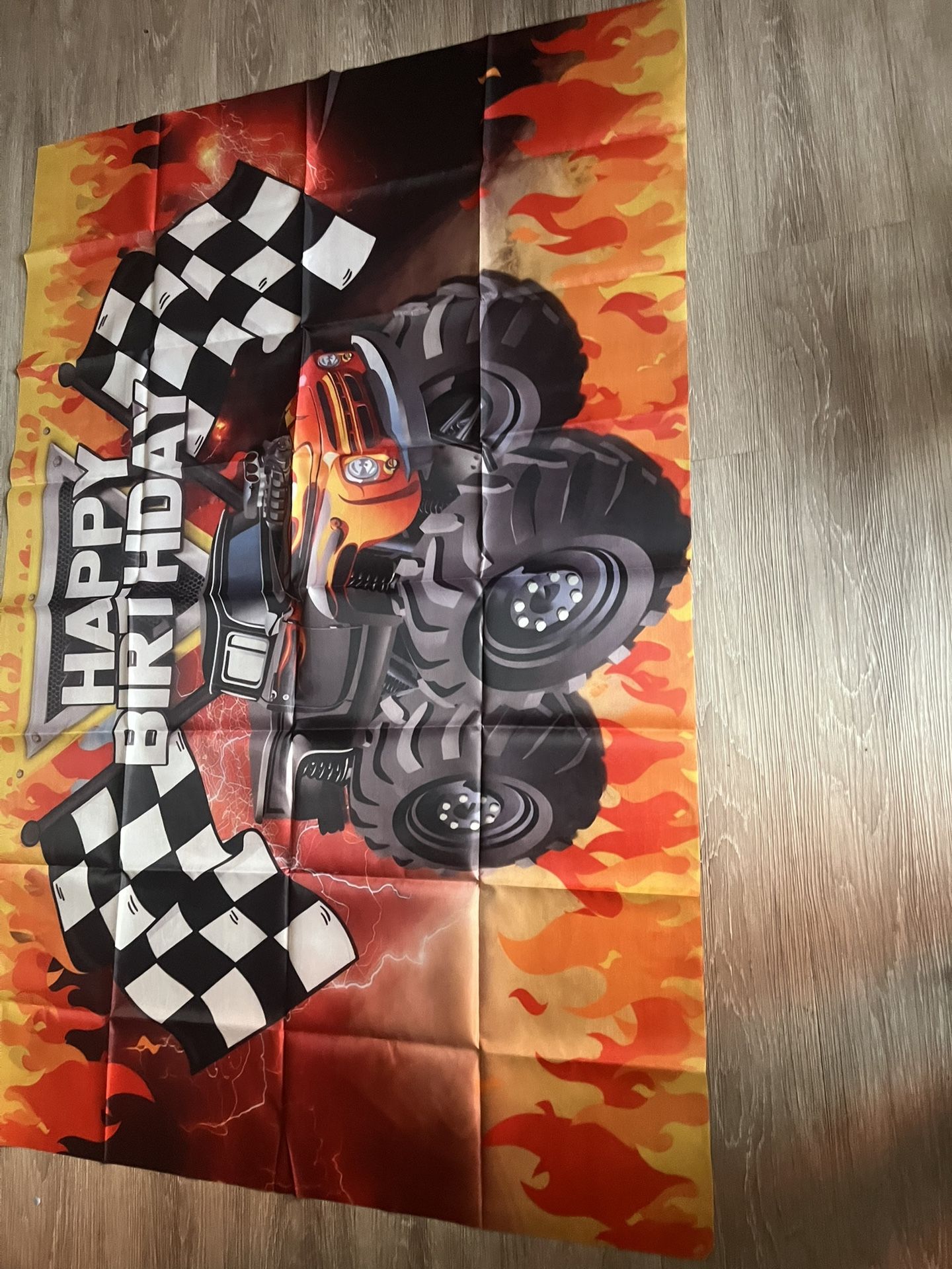 Party Supplies Monster Trucks