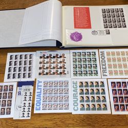 Lot of Rare Vintage Stamps African American Antique