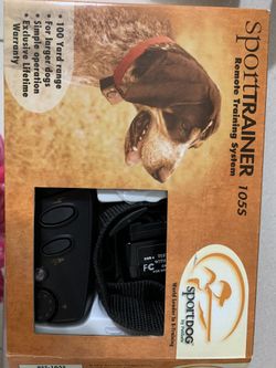 Sport training dog collar