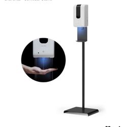 Luxton Home Automatic Hand Sanitizer Dispenser with Stand and Drip Catcher 