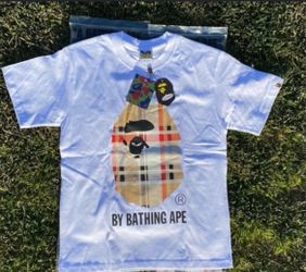 Burberry bape collab tee-shirt