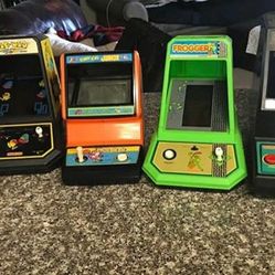 Vintage Coleco mini arcade games