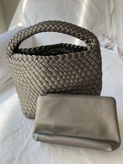 Cross-body Woven satchel