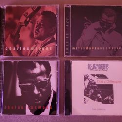 (4) JAZZ CD'S - Miles Davis, Mingus, Monk & Gillespie 