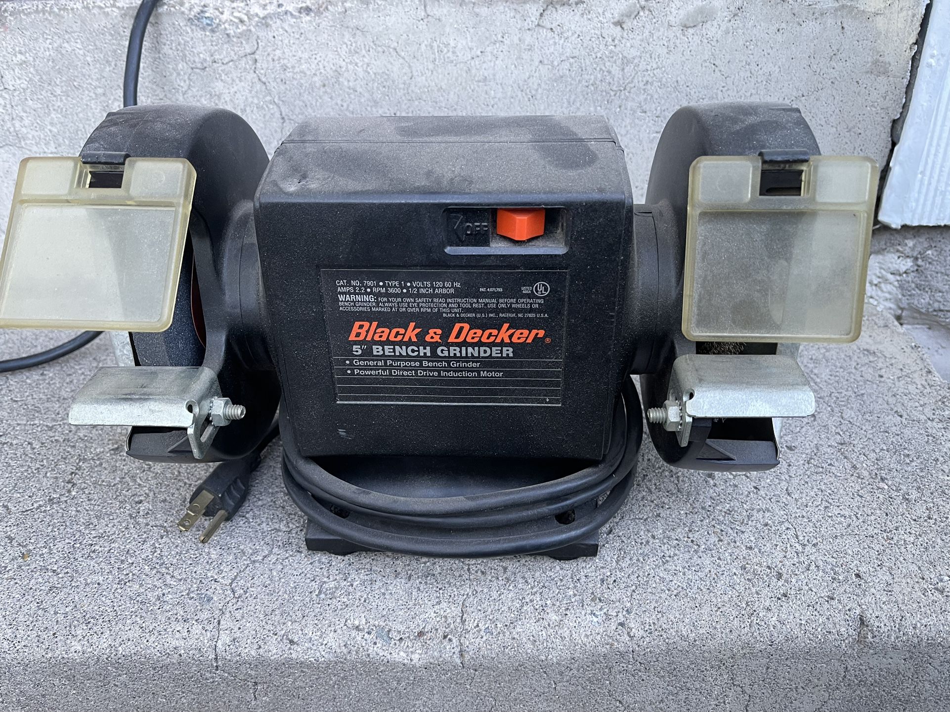 Black And Decker Bench Grinder