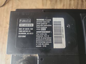 Ford motor car battery