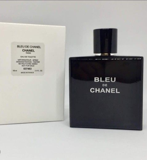 Chanel Blue Edt Spray For Men's 3.4 Oz Tester