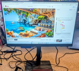 Lenovo ThinkVision T24v-20.  24"Monitor w/ Built-in Webcam