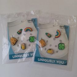 Crocs Jibbitz Saint Patricks Day Shoe Charms 5 Pack Croc Sandal Accessories