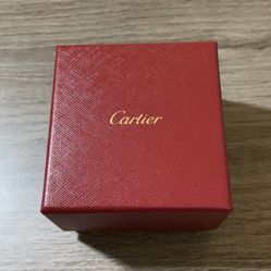 Cartier Authentic Box