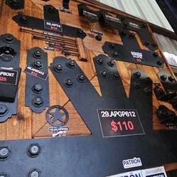 Pergola and patio decorative hardware