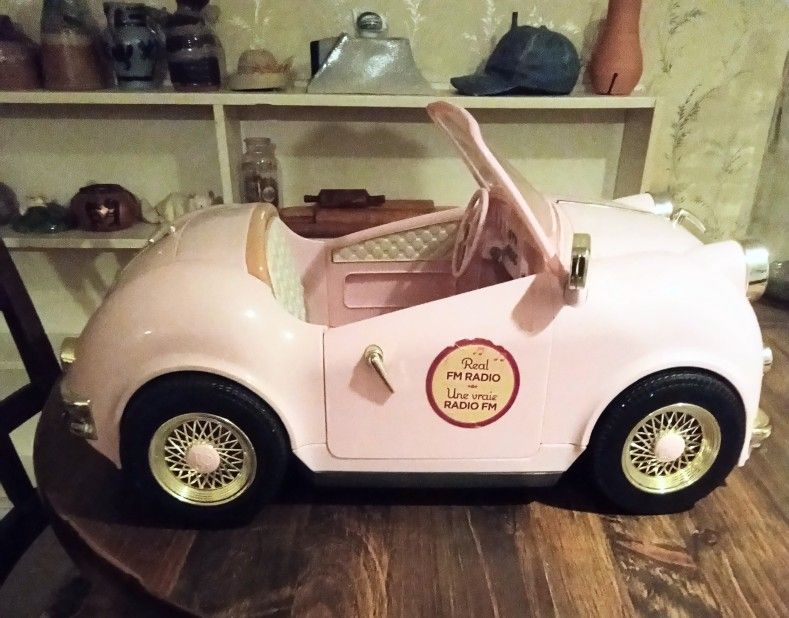Our Generation Retro Cruiser Pink w/Real FM Radio