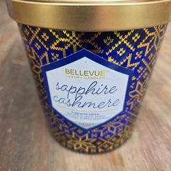 Bellevue Luxury Candles Sapphire Cashmere 2-Wick Candle