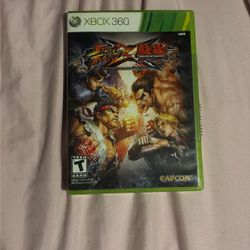 Street Fighter X Teken x-box 360