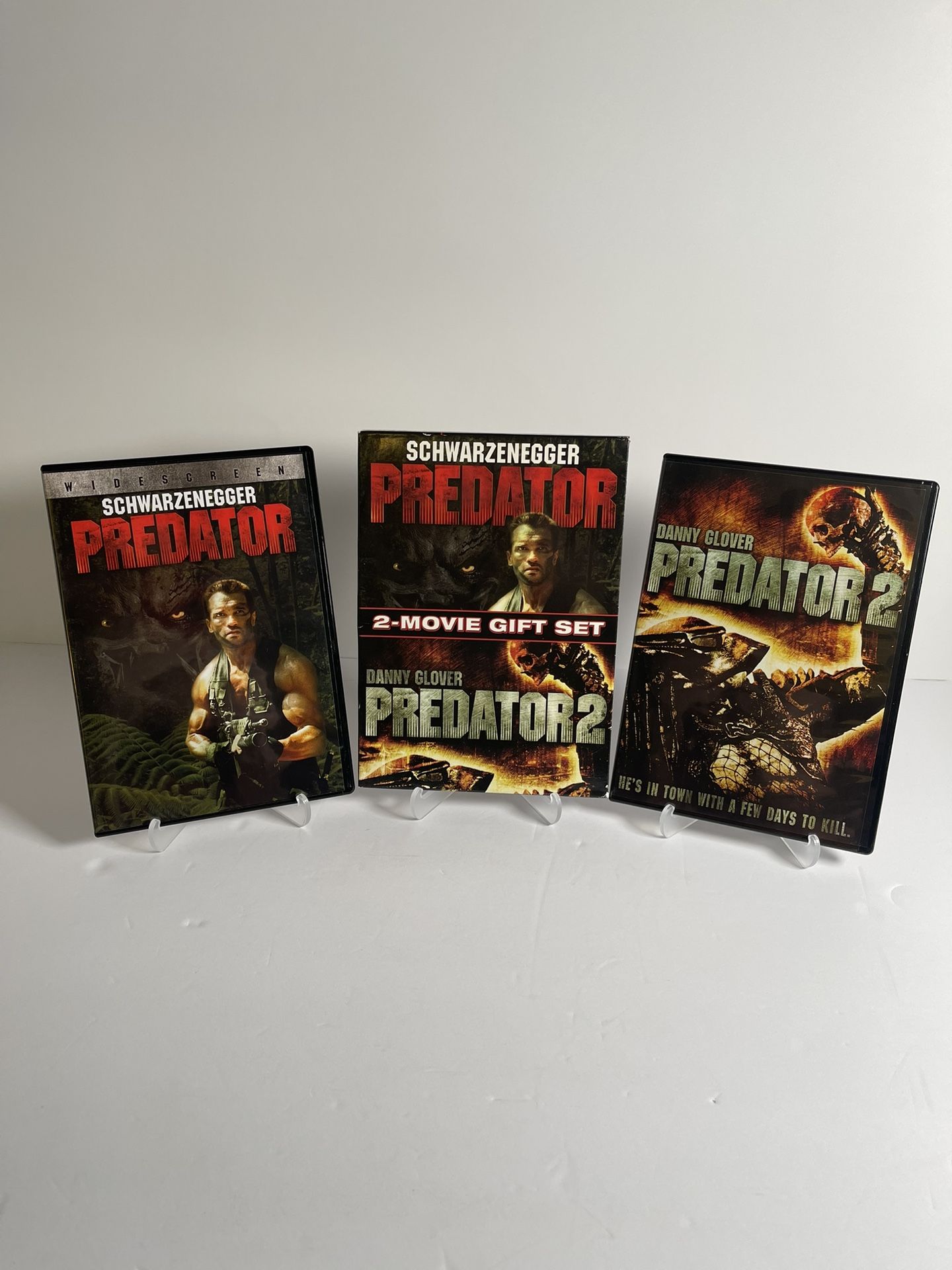 Predator And Predator 2. Two Movie Gift Set DVDs