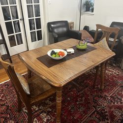 Vintage wood Dining table (3ft x 4ft)