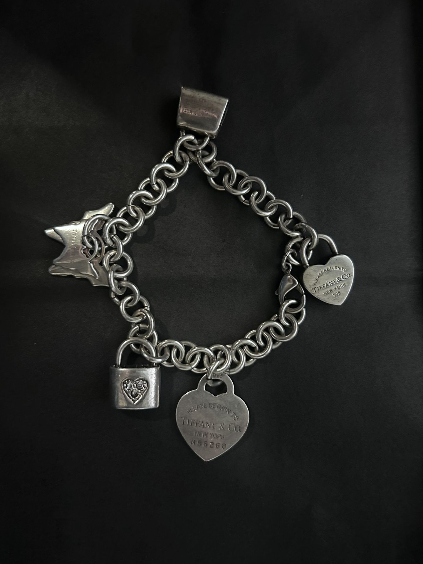 Vintage Tiffany Charm Bracelet 