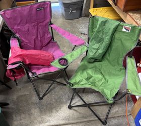Glaciers Edge camp chairs
