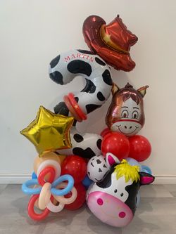 Balloon bouquets