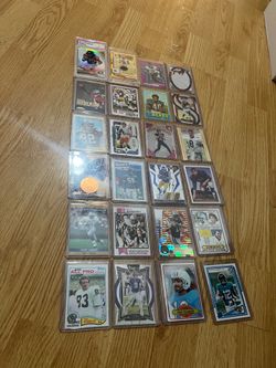 Great Football Card Lot: Rookie Graded Gem Mint Auto, Vintage & More