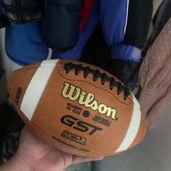 Wilson Gst Leather Game Football