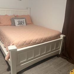 Full Size Bed Frame With Box Spring 