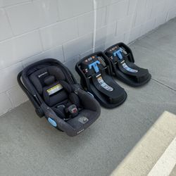 Uppababy Mesa Infant Car Seat And 2 Bases