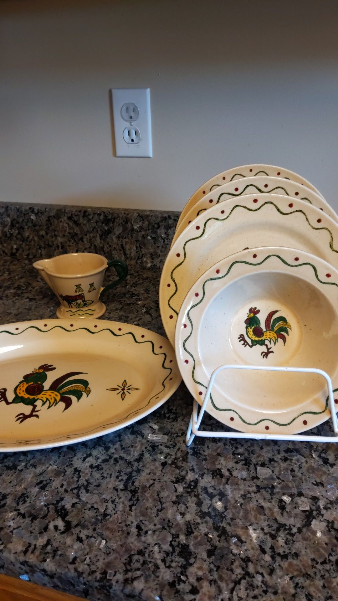 California Provincial Poppytrail Dishes