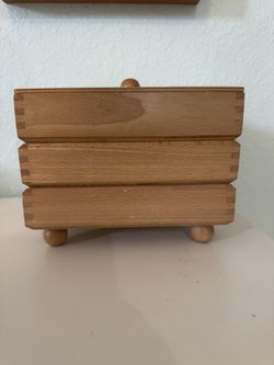 Three Tier Wooden Box