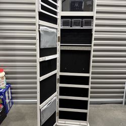 Jewelry Mirror Organizer 