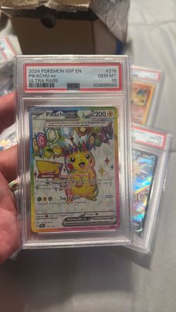Pikachu PSA 10 Pokemon