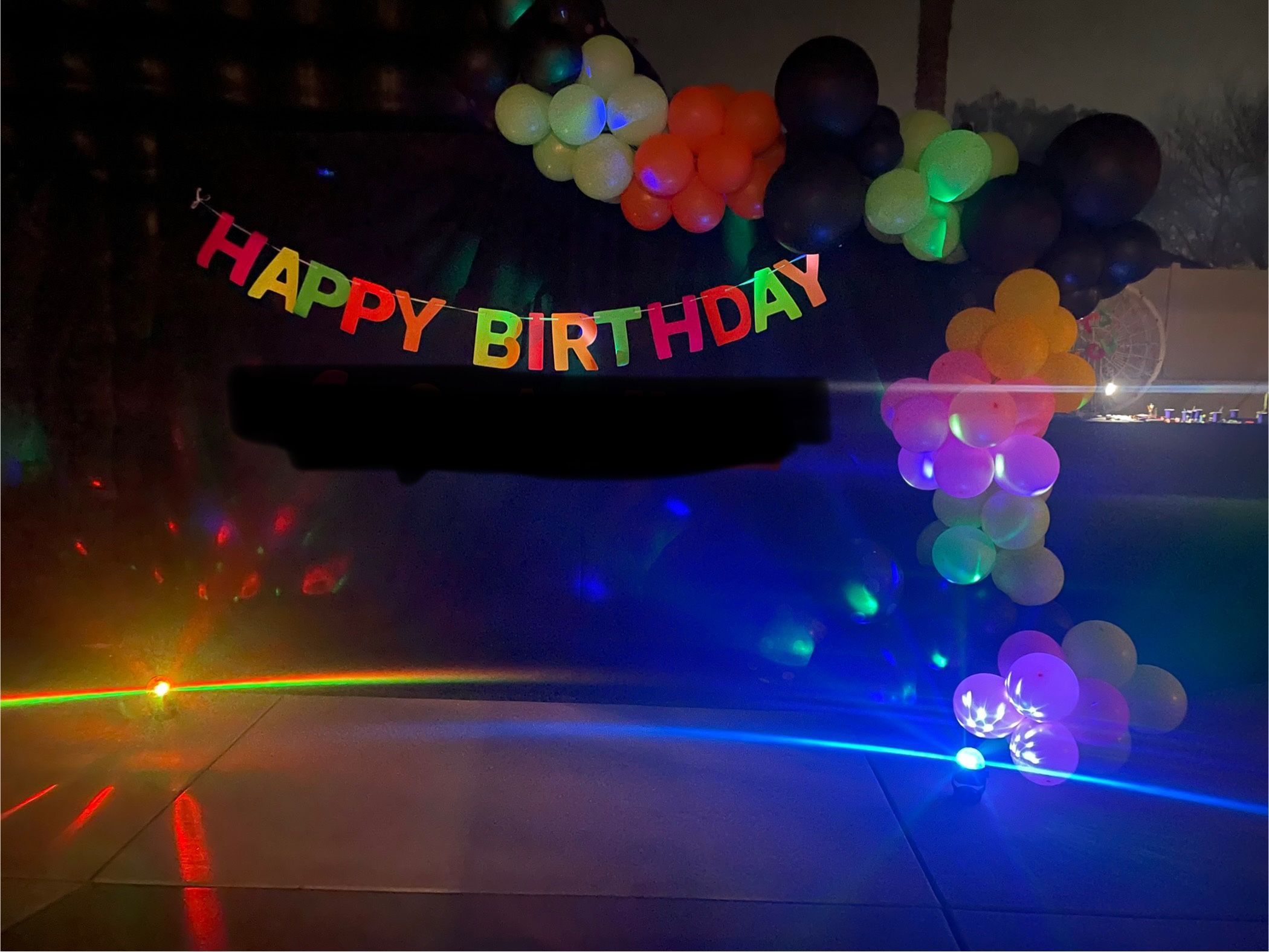 Free Balloons!Black Polka Dot, Neon Colors