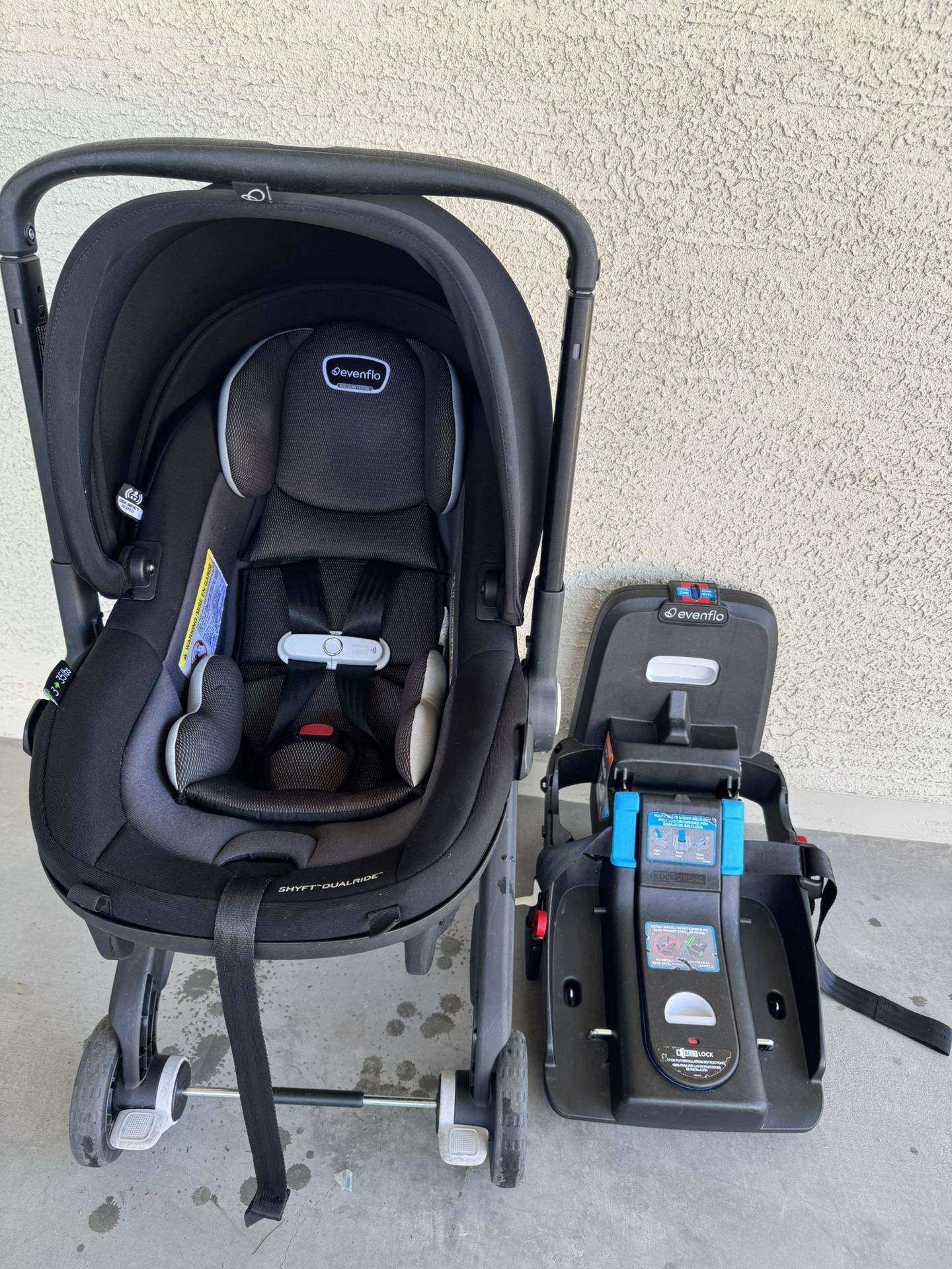 Evenflo shyft Dualride