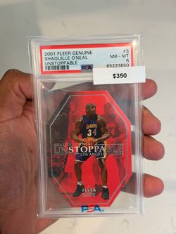 2001 Fleer Genuine Unstoppable Shaquille O'Neal #3
