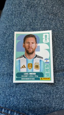 Messi Panini 2026 Sticker