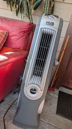 High velocity blower fan works well by Lasko cool air