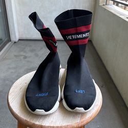 Men’s Vetements x Reebok Sock Sneakers