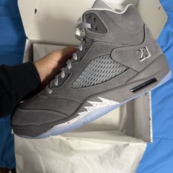 Jordan 5 Wolf Gray